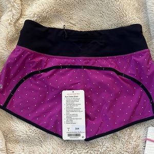 Lululemon Run Times Short-Reflective Night Fall Ultra violet navy size 4 rare